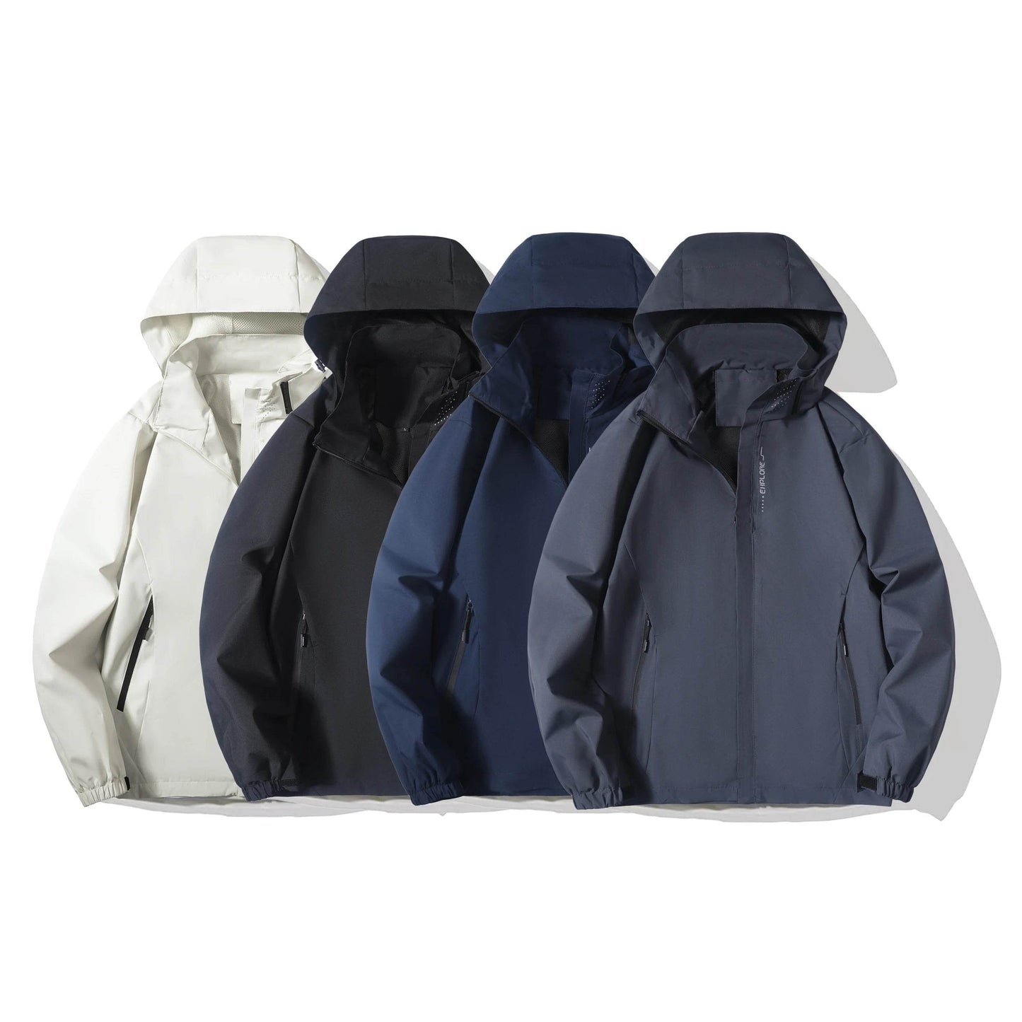Buy Center Men's Waterproof Rain Jacket - Lightweight & Windproof Design - Buy Center UK