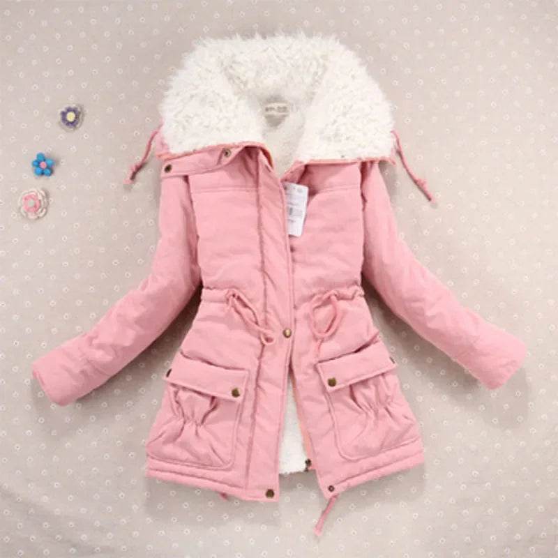 Buy Center Women’s Winter Down Jacket - Slim Fit & Hooded Style - Buy Center UK