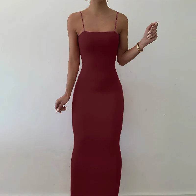 Buy Center Black Summer Dress - Backless Spaghetti Strap Chic Style - Buy Center UK