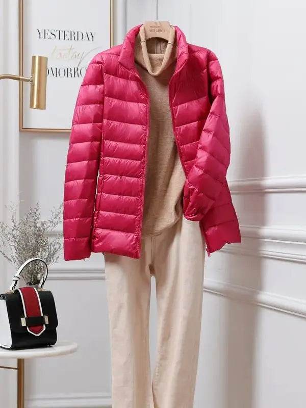 Buy Center Women’s Ultralight Down Jacket - Windproof & Slim Fit - Buy Center UK