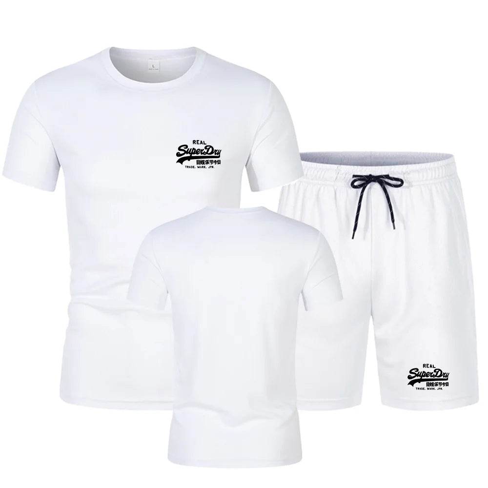 Buy Center Men's Summer Fitness Mesh Suit - Fast Drying & Breathable - Buy Center UK