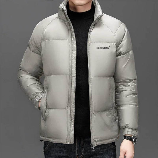 2024 Winter Puffer Jacket for Men - Windproof, Stylish & Warm - Buy Center UK