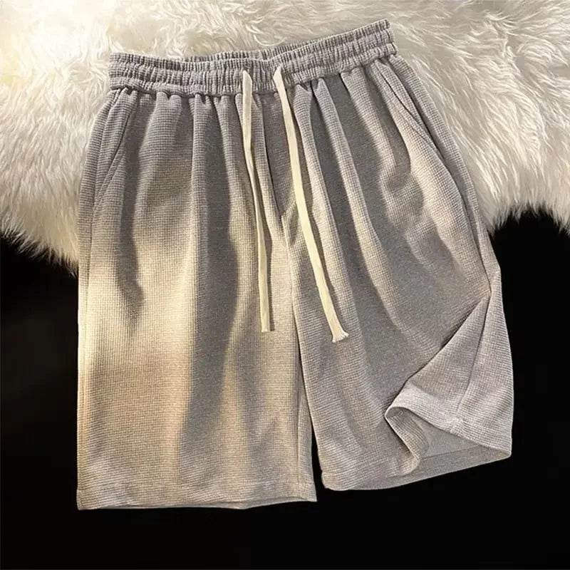 Buy Center Men's Casual Shorts - Loose-Fit Korean Style for Summer - Buy Center UK