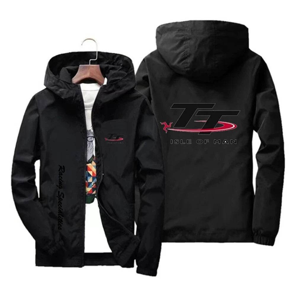 Buy Center Windproof Outdoor Jacket for Men - Quick-Drying, Zip Hoodie - Buy Center UK