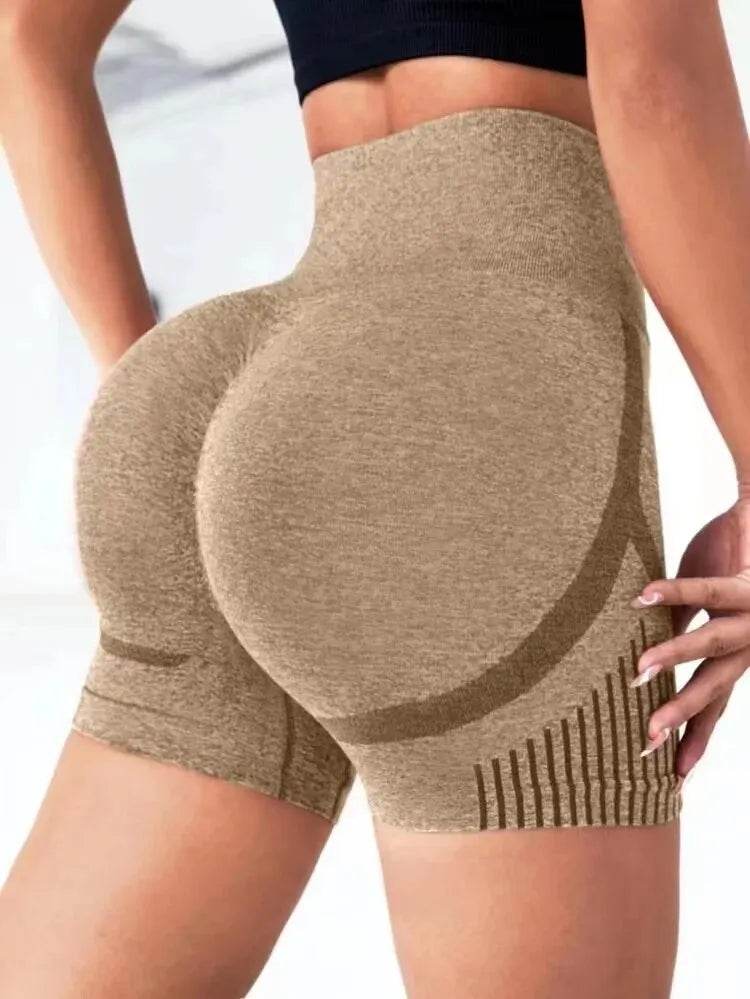 Buy Center Women's High Waist Yoga Shorts - Lift Butt & Workout Comfort - Buy Center UK