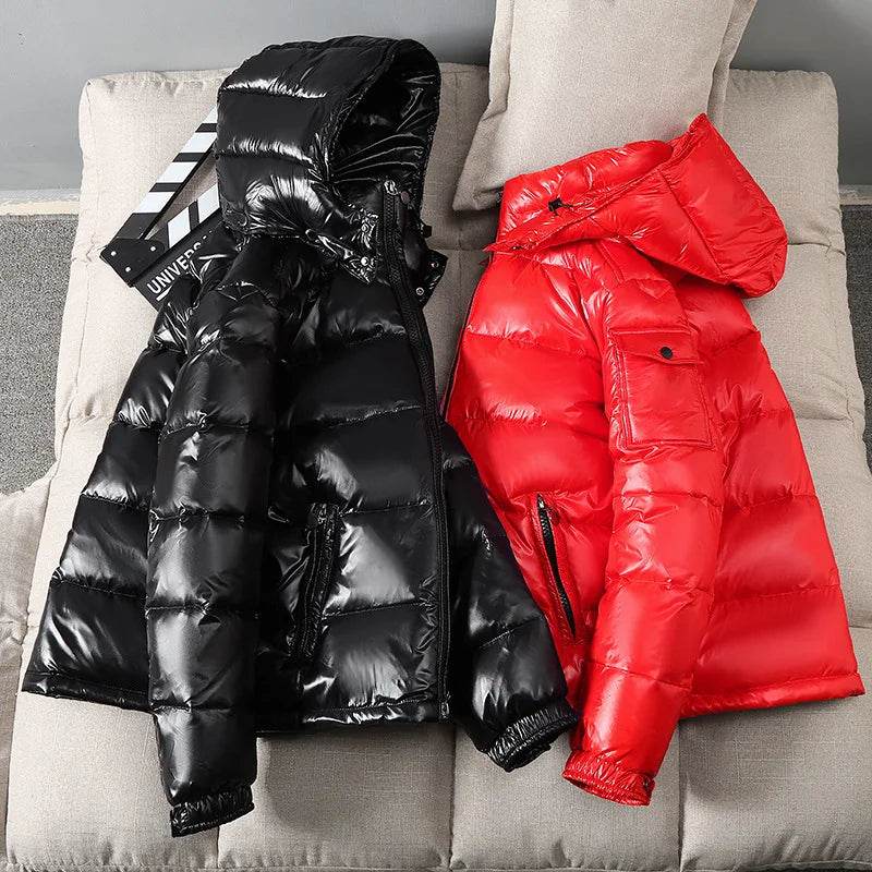 Buy Center Windproof Parka - Thicken Warm Hooded Down Jacket - Buy Center UK