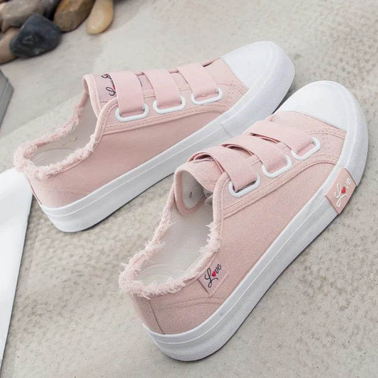 Buy Center Casual Women Sneakers – Breathable Canvas, Stylish Footwear - Buy Center UK