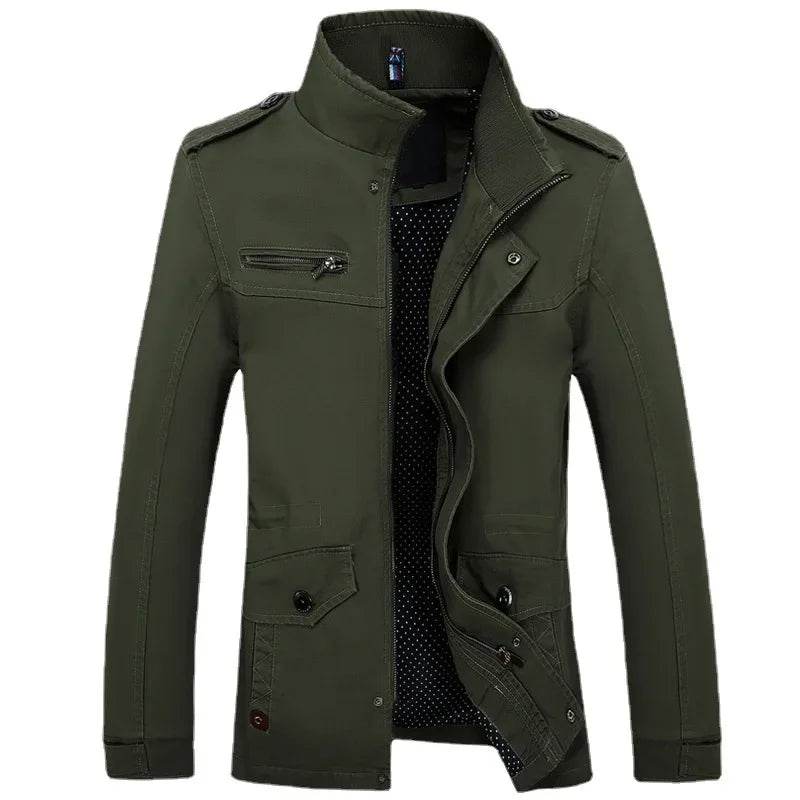 Buy Center Cotton Workwear Jacket - Military Slim Fit for Men - Buy Center UK