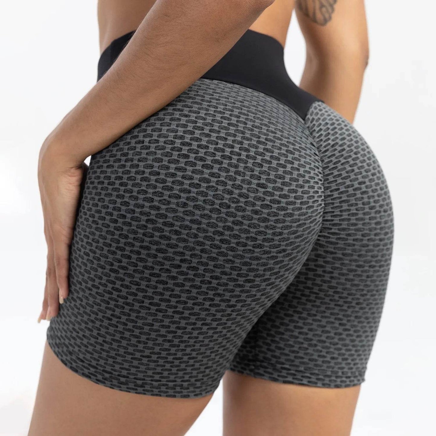 Buy Center Women's High Waist Yoga Shorts - Squat Proof & Quick Dry - Buy Center UK