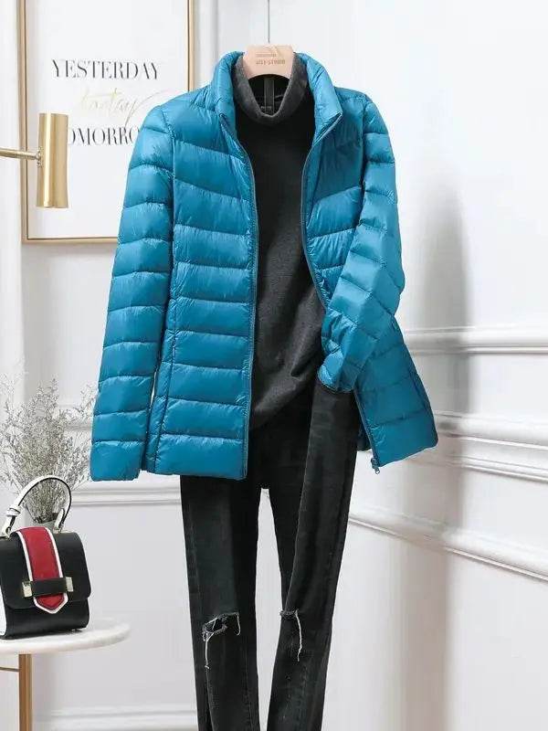 Buy Center Women’s Ultralight Down Jacket - Windproof & Slim Fit - Buy Center UK
