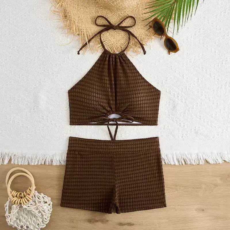 Buy Center Sexy High Waist Bikini - 2025 High Neck Swimwear - Buy Center UK