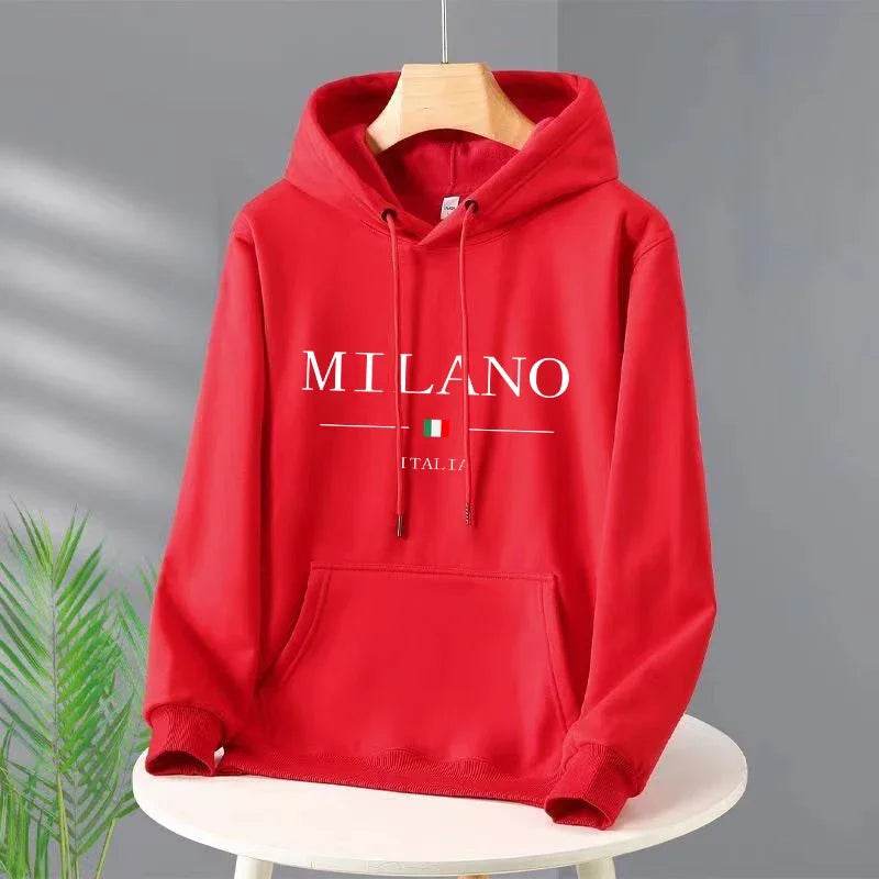 Buy Center Luxury Milan Fashion Hoodie - Unisex Pullover Sweatshirt - Buy Center UK