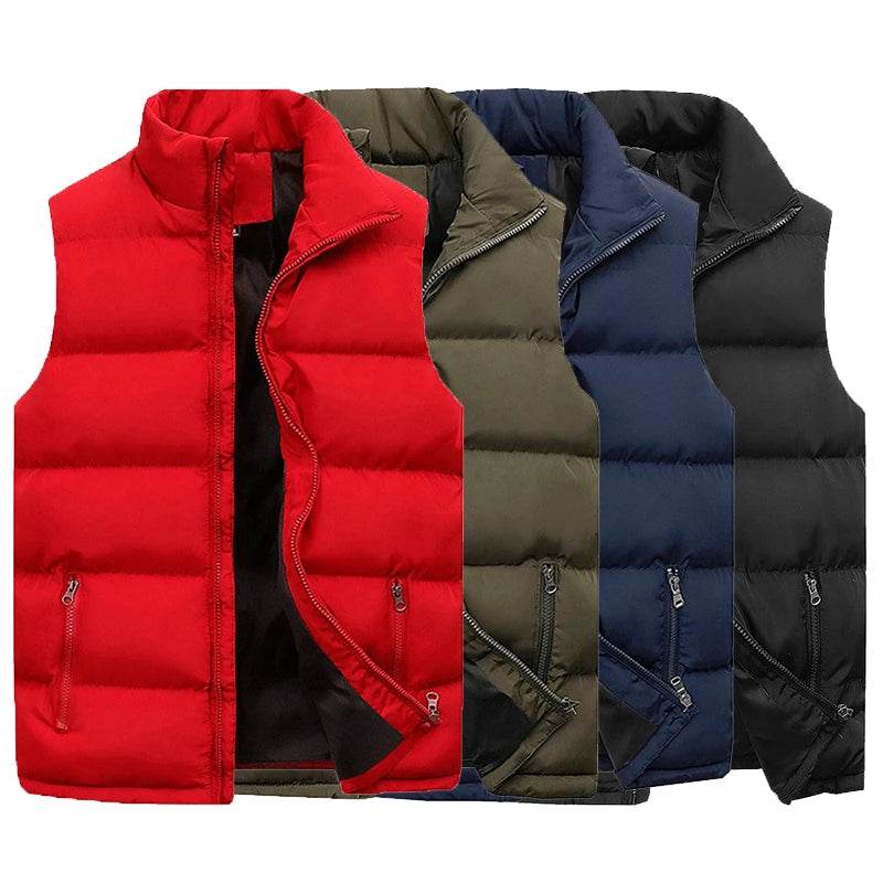 Buy Center Men's Winter Vest - Warm, Waterproof, Sleeveless Jacket - Buy Center UK
