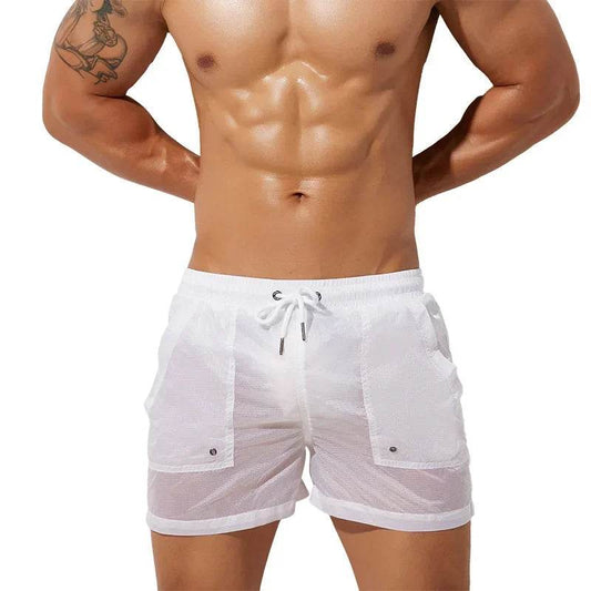 Buy Center Customizable Transparent Beach Shorts - Ideal for Summer Fun - Buy Center UK
