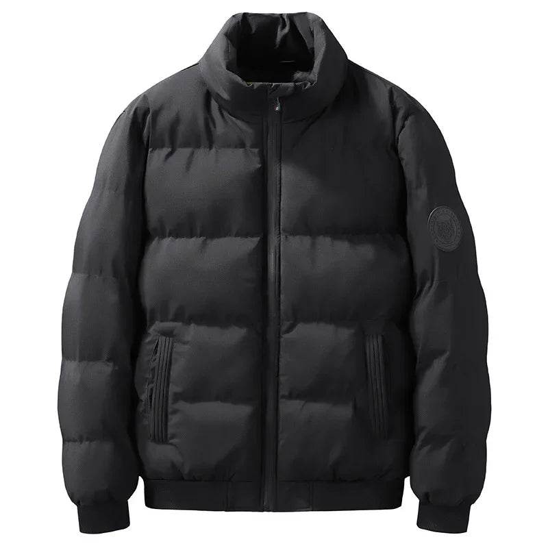 Buy Center Men's Winter Puffer Jacket - Thickened Warm Cotton Coat - Buy Center UK