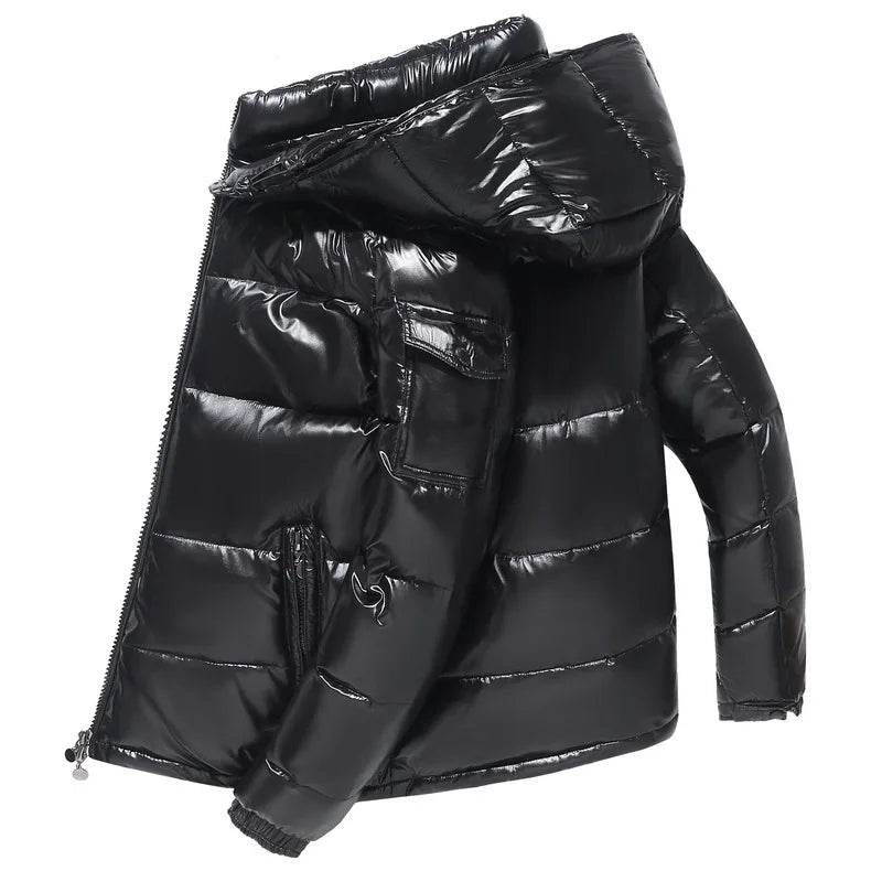 Buy Center Windproof Parka - Thicken Warm Hooded Down Jacket - Buy Center UK