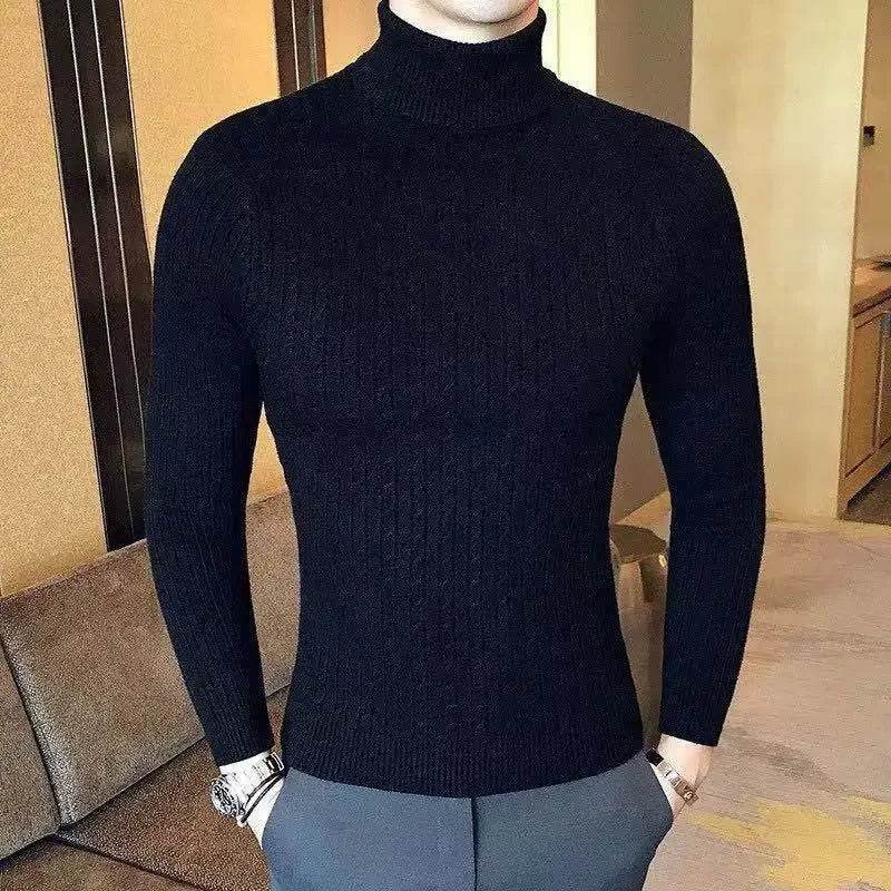 Buy Center Casual Vintage Wool Turtleneck Sweater - Oversize Fit 2024 - Buy Center UK