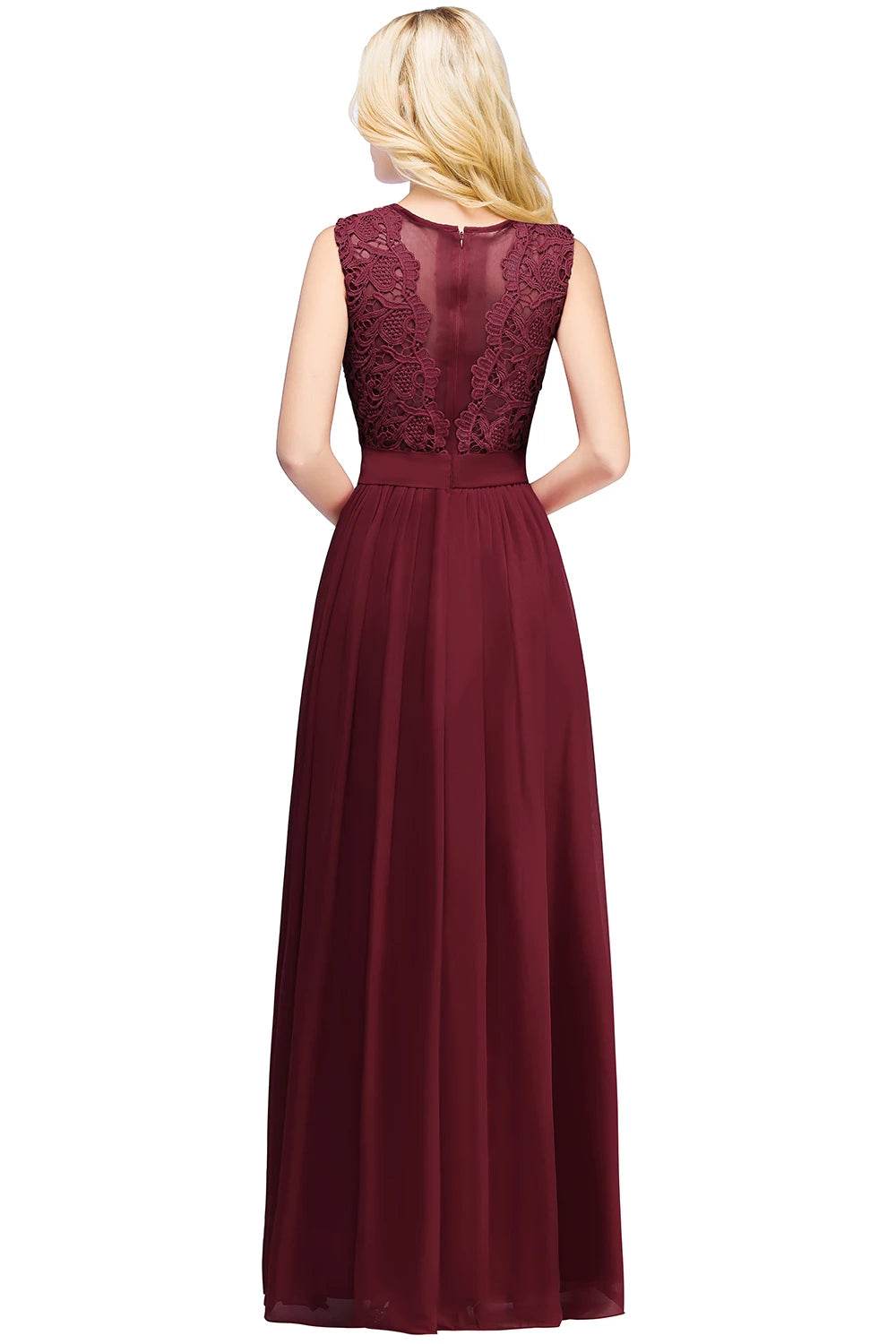 Mint Green Bridesmaid Dresses - Elegant A-Line Chiffon Gowns - Buy Center UK