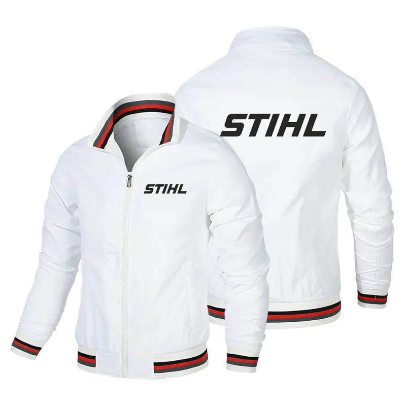 Buy Center Men's Waterproof Zipper Jacket - Casual Stand Collar Coat - Buy Center UK