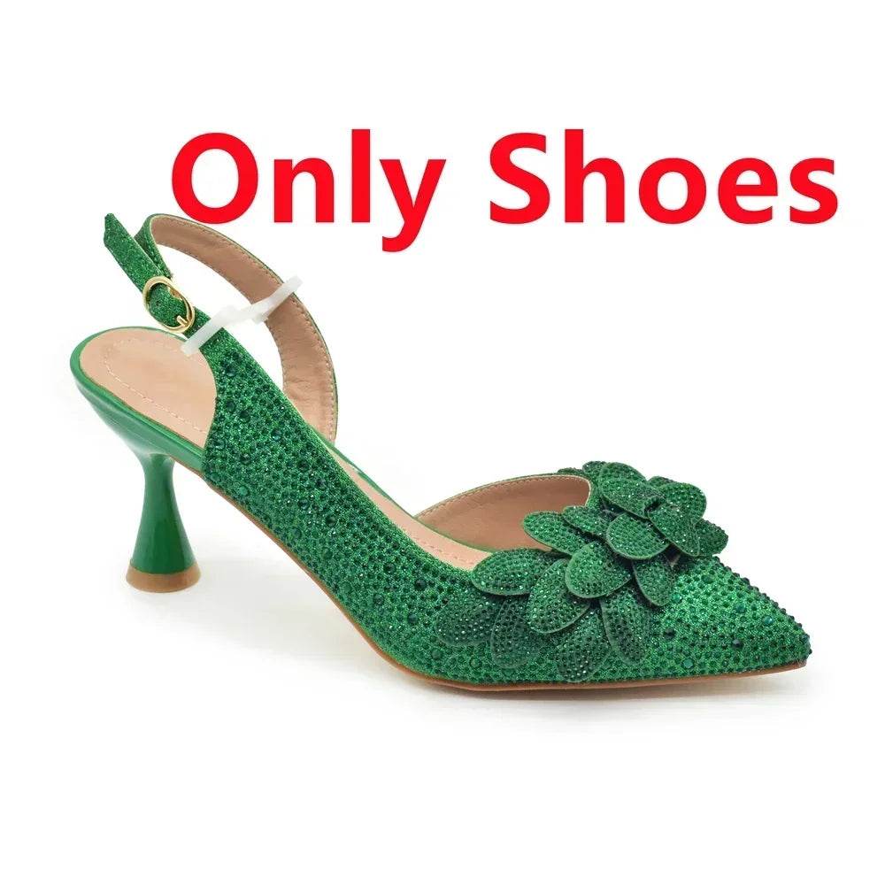 Buy Center Luxury Italian Women’s Shoe and Bag Set - High Heel Pumps - Buy Center UK