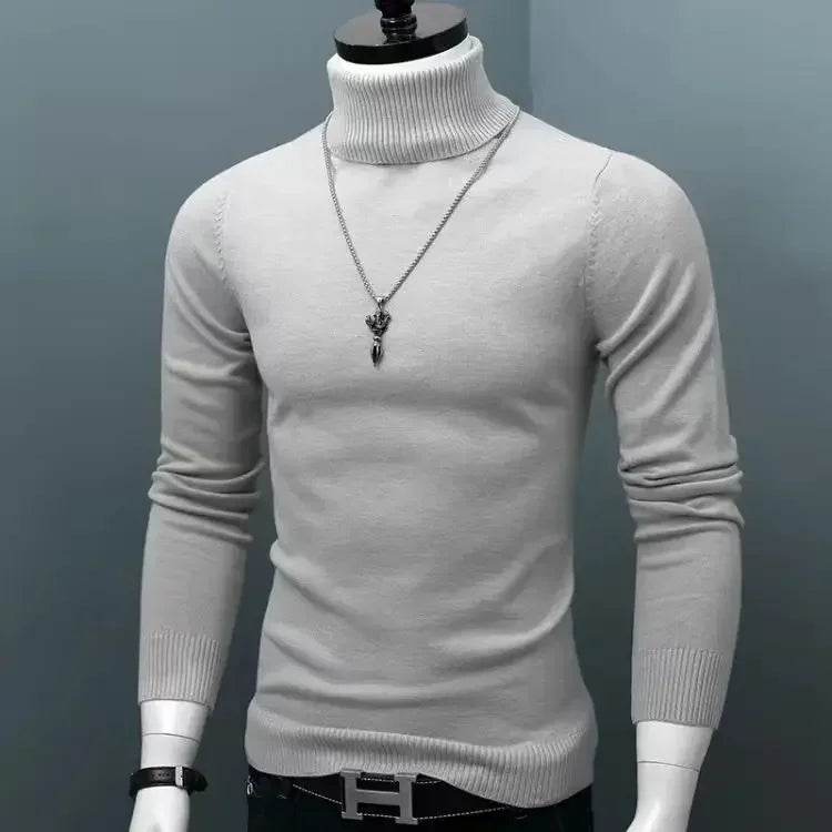 Buy Center Men’s Cashmere Half Turtleneck Sweater - Warm & Stylish - Buy Center UK