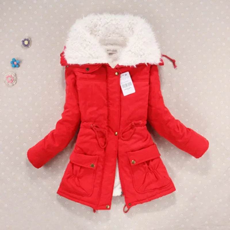 Buy Center Women’s Winter Down Jacket - Slim Fit & Hooded Style - Buy Center UK