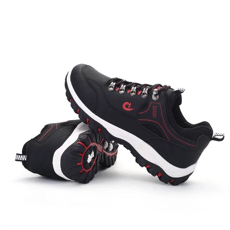 Buy Center Leather Casual Sneakers - Lightweight for All-Day Comfort - Buy Center UK