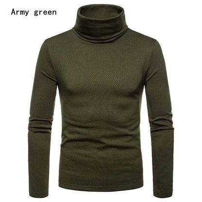 Buy Center Men's Turtleneck Sweater - Slim Fit Thermal Pullover - Buy Center UK
