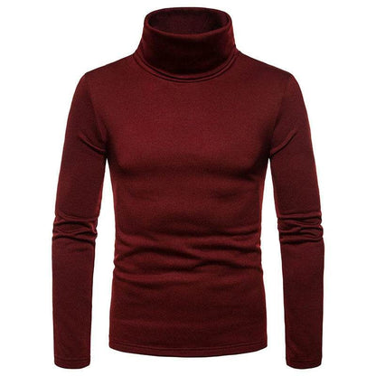 Buy Center Men's Slim Fit Turtleneck Sweater - Stylish Warm Pullover - Buy Center UK