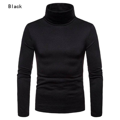 Buy Center Men's Turtleneck Sweater - Slim Fit Thermal Pullover - Buy Center UK