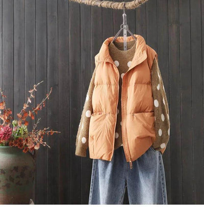 Buy Center Women's Autumn Winter Down Vest - Ultra-Light & Stylish - Buy Center UK