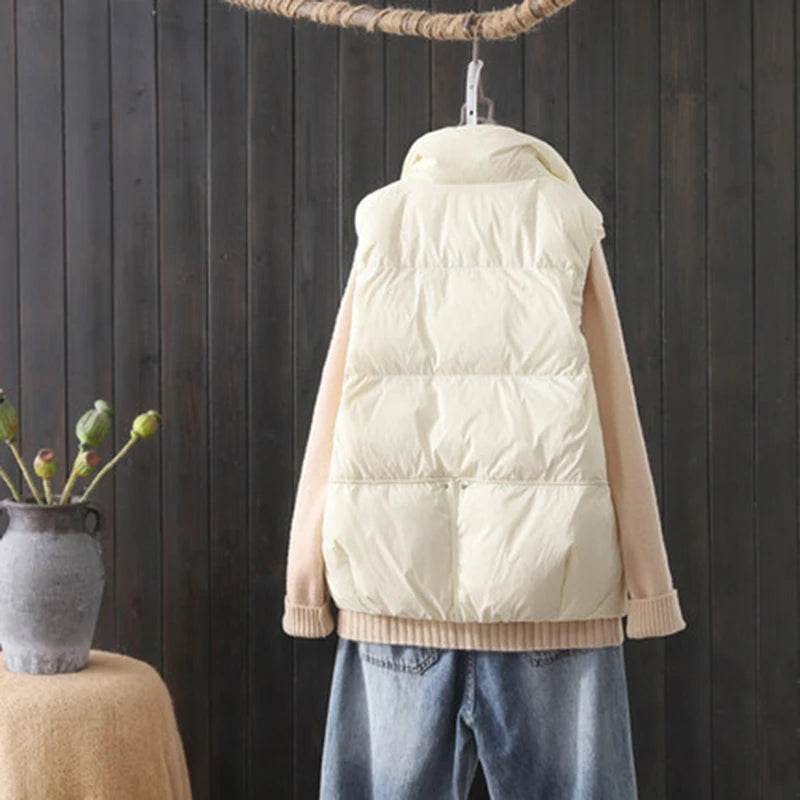 Buy Center Women's Autumn Winter Down Vest - Ultra-Light & Stylish - Buy Center UK