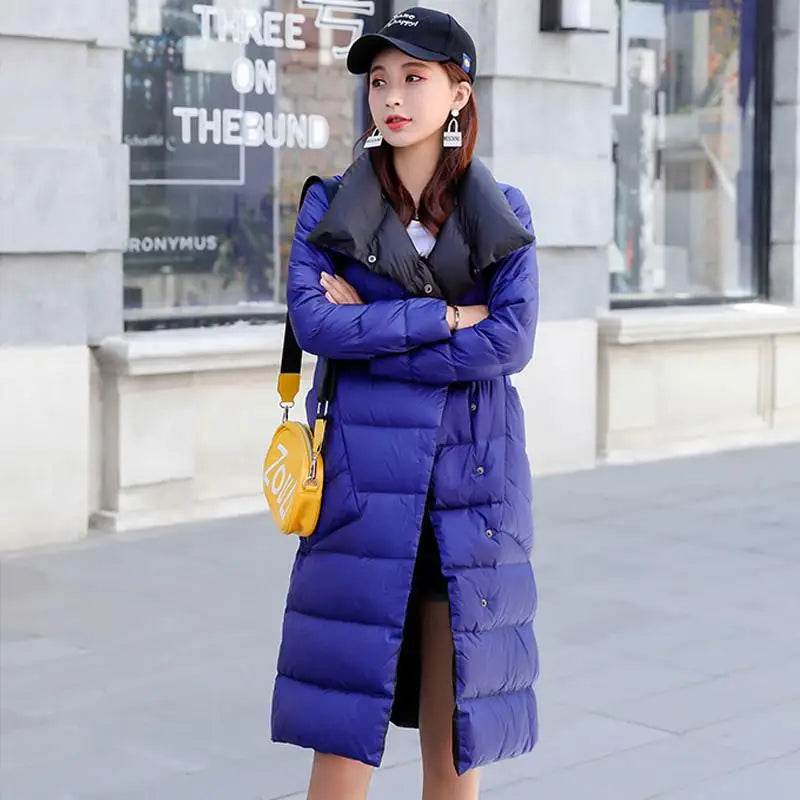 2025 Women’s Double-Sided Down Jacket - Elegant Winter Coat - Buy Center UK