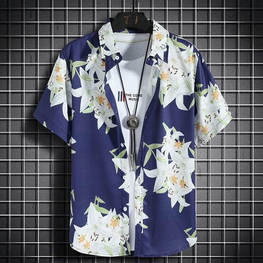 Buy Center Hawaiian Beach Shirts - Men's Loose Fit, Quick-Drying - Buy Center UK