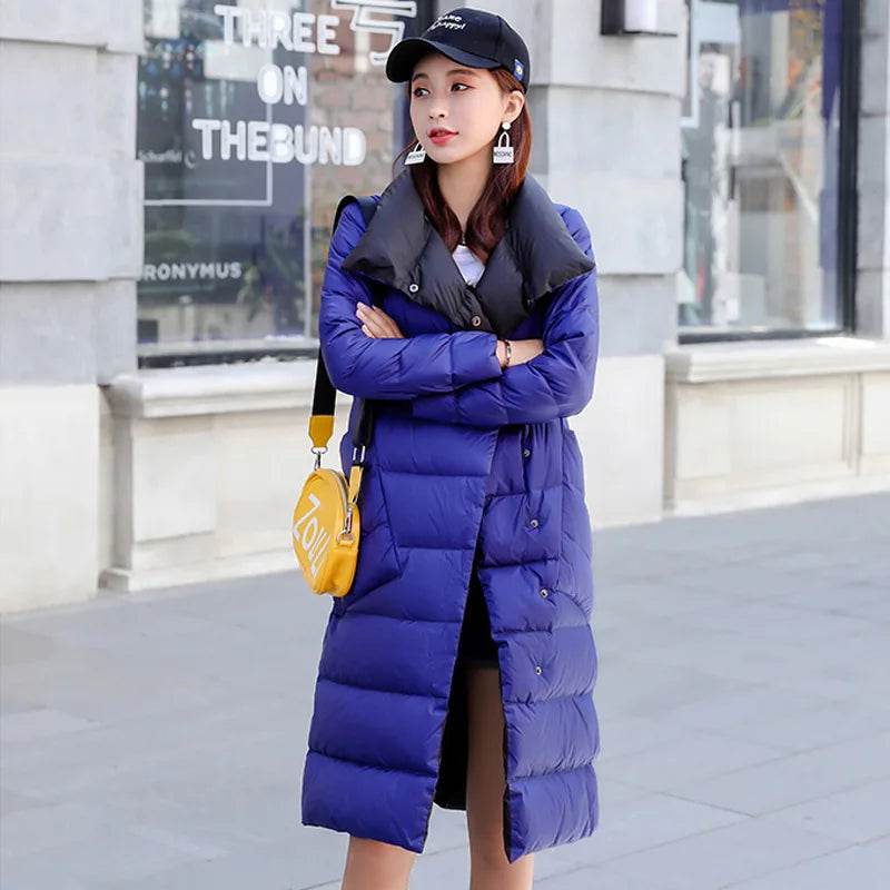 2025 Women’s Double-Sided Down Jacket - Elegant Winter Coat - Buy Center UK
