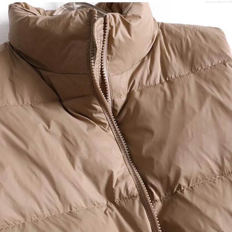 Buy Center Women's Down Vest Jacket - Casual Zipper Design, Warmth - Buy Center UK