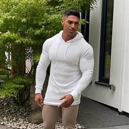 Buy Center Men’s Warm Hooded Sweater - Slim Fit Turtleneck Pullover - Buy Center UK