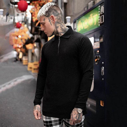 Buy Center Men's Warm Hooded Sweaters - Slim Fit Turtleneck Styles - Buy Center UK