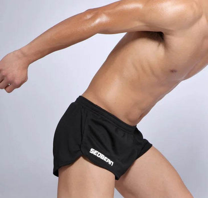 SEOBEAN Men's Sports Running Shorts - Comfortable Loose Fit, Durable Design - Buy Center UK