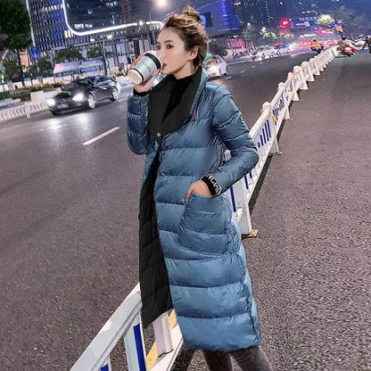 2025 Women’s Double-Sided Down Jacket - Elegant Winter Coat - Buy Center UK