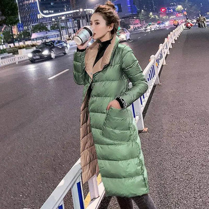 2025 Women’s Double-Sided Down Jacket - Elegant Winter Coat - Buy Center UK
