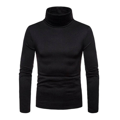 Buy Center Men's Turtleneck Sweater - Slim Fit Thermal Pullover - Buy Center UK