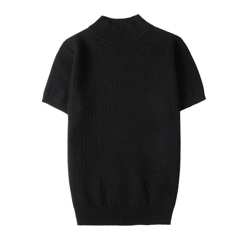 Ropa Hombre Turtleneck Sweater - Slim Fit Korean Luxury for Men - Buy Center UK