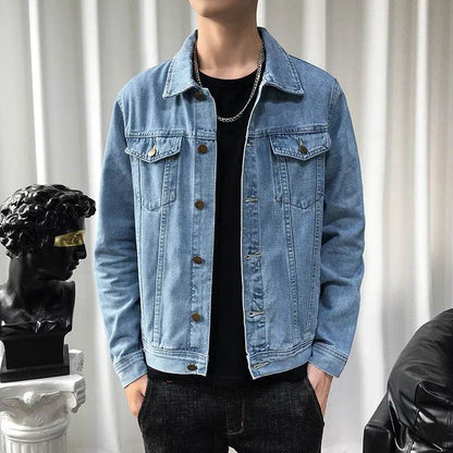 Buy Center Men’s Denim Jacket - Slim Fit, Casual Cotton Style - Buy Center UK