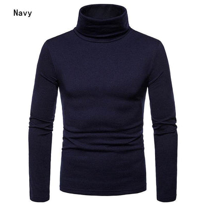 Buy Center Men's Turtleneck Sweater - Slim Fit Thermal Pullover - Buy Center UK