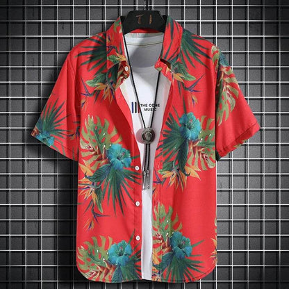 Buy Center Hawaiian Beach Shirts - Quick-Drying Floral Casual Tops - Buy Center UK