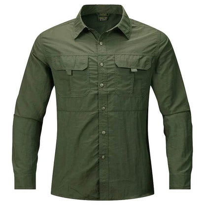 Buy Center Men’s Breathable Jogger Shirts - Quick Dry & Multi-Pockets - Buy Center UK