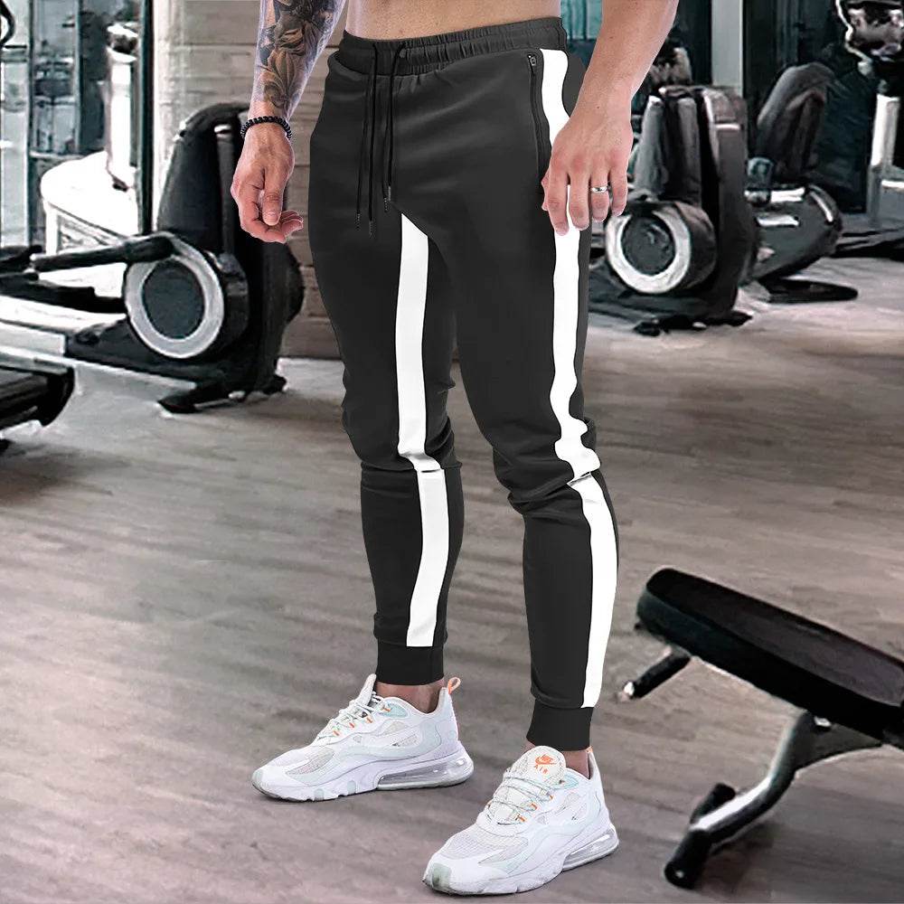 2024 Men's Casual Sports Pants - Joggers with Comfortable Fit & Pockets - Buy Center UK