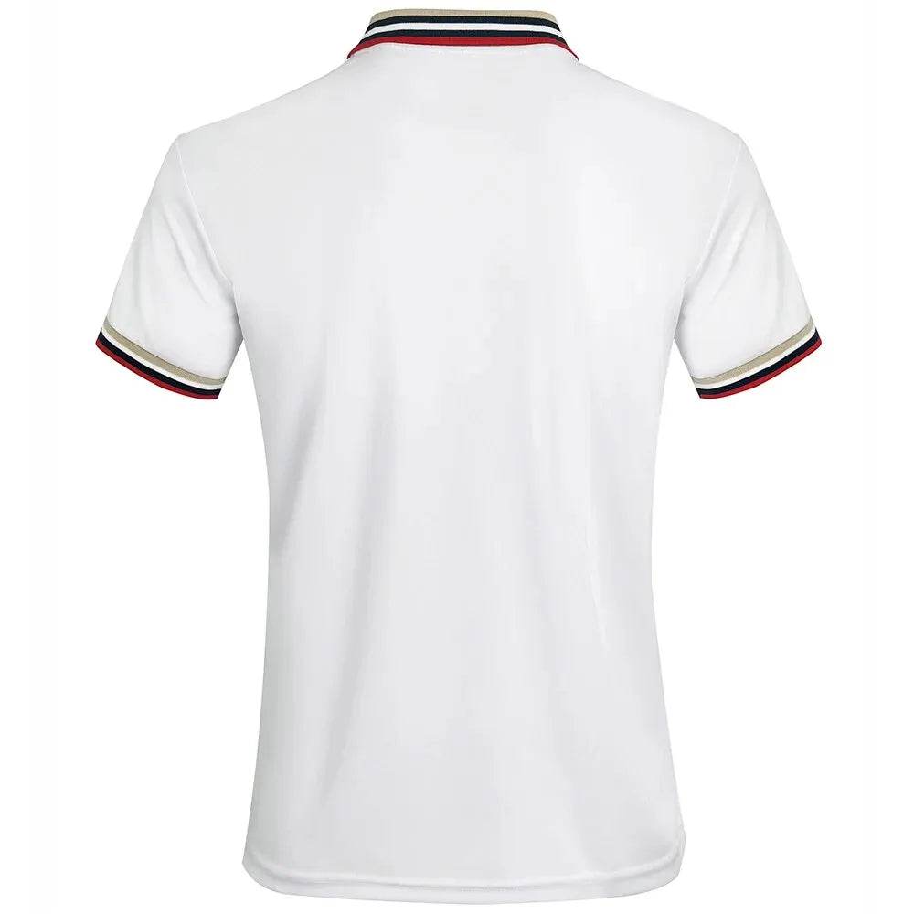 Buy Center Men’s Summer Polo Shirt - Breathable Cotton, Stylish Stripe - Buy Center UK