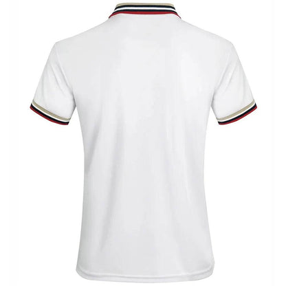 Buy Center Men’s Summer Polo Shirt - Breathable Cotton, Stylish Stripe - Buy Center UK